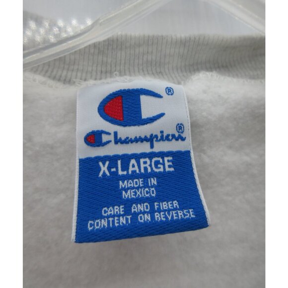 VINTAGE Champion Sweatshirt XL Pullover Embroidered Baileys 90s NEW - Picture 11 of 13